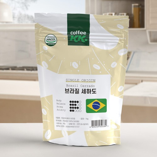 브라질 세하도 커피원두 1kg