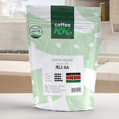 케냐AA 블렌딩 커피원두 500g